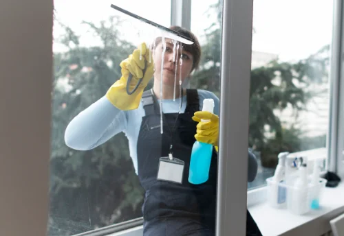 Nettoyage de vitres intérieures et extérieures à l'Étoile